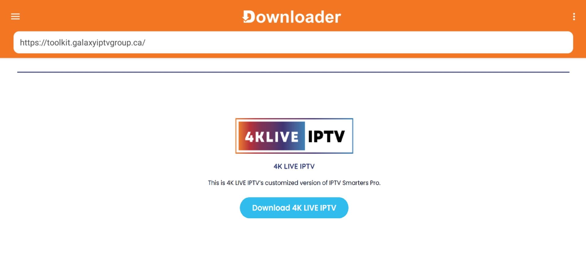 downloader 4k live iptv